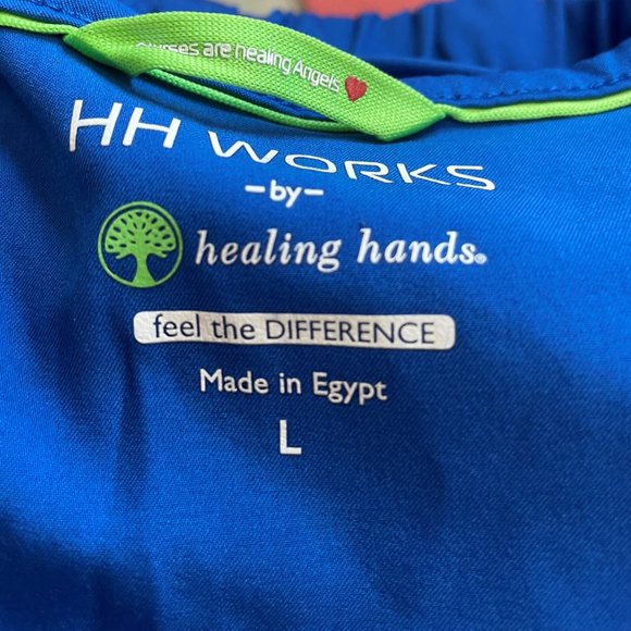 Royal Blue Scrub Set - Picture 10 of 16